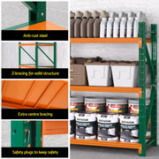 Giantz 1.2Mx1.5M Garage Shelving Warehouse Rack WR-F-20120-150GO-ABC