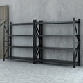 Giantz 4Mx2M Garage Shelving Warehouse Rack Black WR-F-20205-200BK-ABCX2