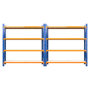 Giantz 4Mx2M Garage Shelving Warehouse Rack WR-F-20205-200BO-ABCX2