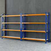 Giantz 4Mx2M Garage Shelving Warehouse Rack WR-F-20205-200BO-ABCX2