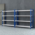 Giantz 4Mx2M Garage Shelving Warehouse Rack Blue WR-F-20206-200BG-ABCX2