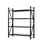 Giantz 2.4Mx2M Warehouse Shelving Garage Rack WR-F-20246-200BK-ABC