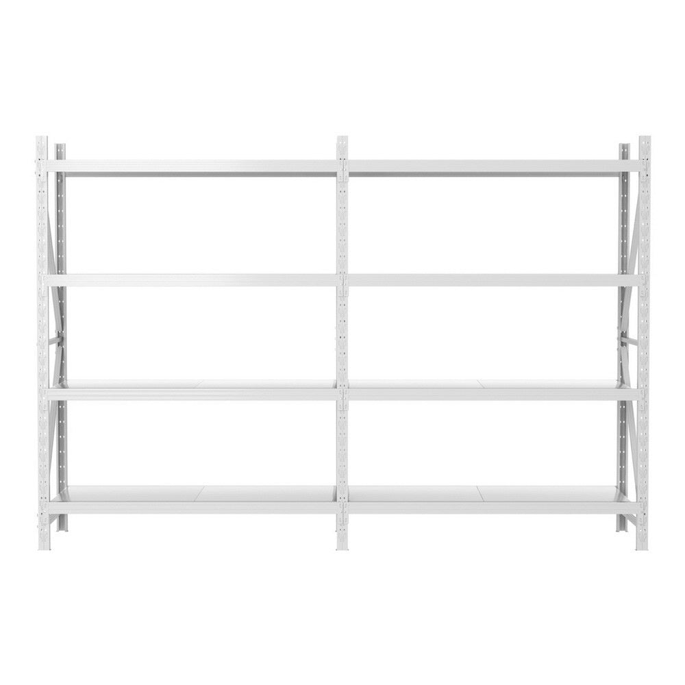 3Mx2M Giantz Garage Shelving Warehouse Rack WR-F-30006-200WH-ABC