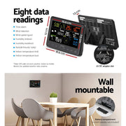 Devanti Wireless WiFi Professional Weather Station Solar Sensor LCD UV Light WS-H2950-WIFI-MF-UVL