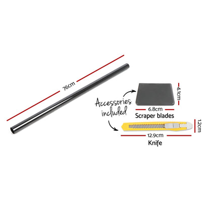 Giantz Window Tint Film Black Commercial Car Auto House Glass 76cm X 7m VLT 35% WTINT-76CM-VLT35