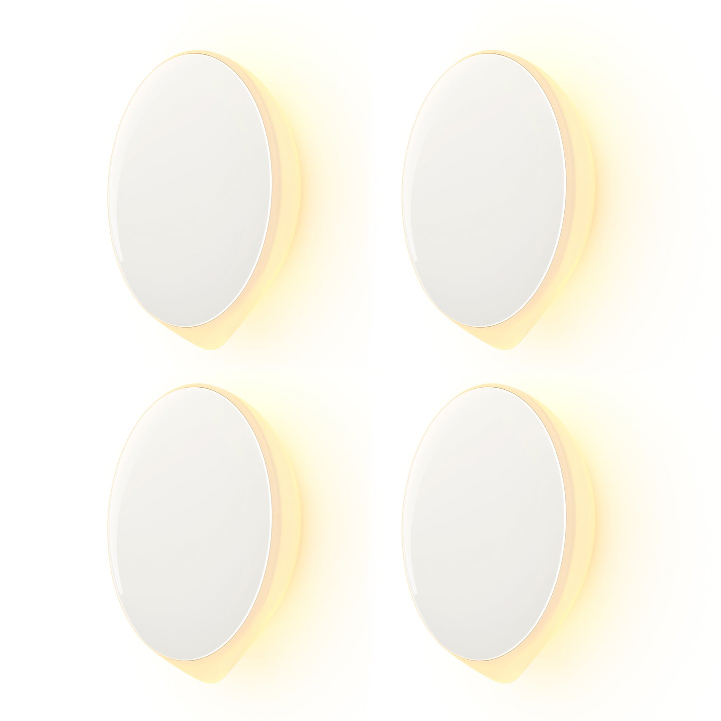 AIPOWER Motion Sensor Night Light USB-C Rechargeable Closet Light 4 Packs XFAP-KR01-4PC-CN