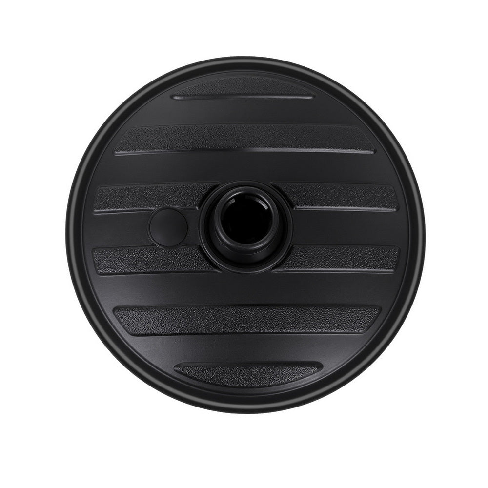 Instahut Outdoor Umbrella Base Weight Round Plastic Pole Holder 35-38mm Beach XFEL-BASE-UMB-38X14