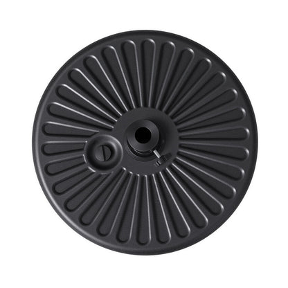 Instahut Outdoor Umbrella Base Weight Round Plastic Pole Holder 30-48mm Beach XFEL-BASE-UMB-51X12