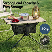 Weisshorn Folding Camping Table Portable Picnic Desk Camp Furniture XFEL-CAMP-600D-KK