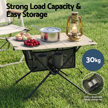 Weisshorn Folding Camping Table Portable Picnic Desk Camp Furniture XFEL-CAMP-600D-KK