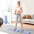 Everfit Thigh Hip Exerciser Home Ski Leg Trainer Machine Fitness Cardio Foldable XFEL-FIT-LEG-PP-90-FLD-PUL