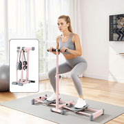 Everfit Foldable Ski Exercise Machine Leg Thigh Trainer Home Fitness Cardio Pink XFEL-FIT-LEG-STL-97-FLD-PK