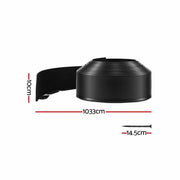 Green Fingers Garden Edging 33ft 30pcs Flexible Garden Border Plastic Lawn Edging Black XFEL-GED-33FT-30PCS-BK