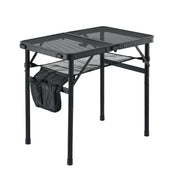 Gardeon BBQ Camp Table, 60*40*56 Portable Foldable Lightweight Grill Outdoor Metal Table 2.5kg XFEL-TABLE-MESH-60-BK
