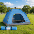 Weisshorn Camping Tent Instant Tent Pop up 2 Person Outdoor Hiking Tents Hiking Blue