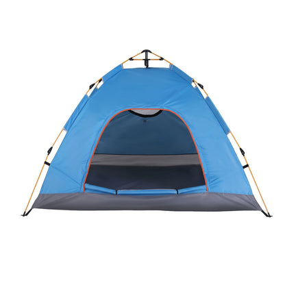Weisshorn Camping Tent Instant Tent Pop up 2 Person Outdoor Hiking Tents Hiking Blue XFEL-TENT-210D-BU