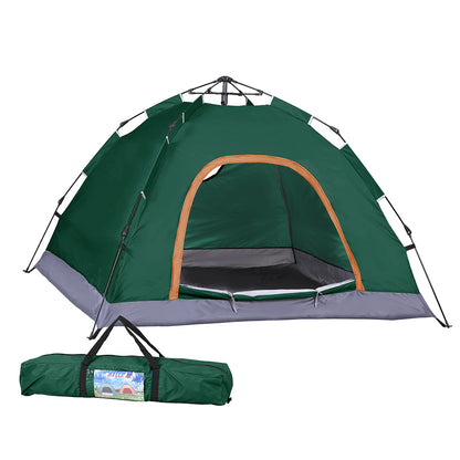 Weisshorn Camping Tent Instant Tent Pop up 2 Person Outdoor Hiking Tents Hiking Green XFEL-TENT-210D-GN