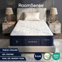 RoomSense Single Mattress, 34cm Thick Medium Firm Hybrid Mattress for Back Pain Relief, Tencel Cooling Pocket XFKF-MA-1666-34-S