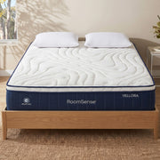 RoomSense Queen 30cm Medium Firm Latex Mattress, 2 Gel Cooling Pillows