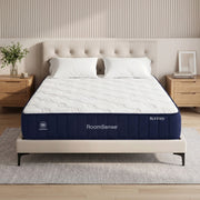 RoomSense Double Mattress, 26cm Orthopedic Firm Mattress for Back Pain Relief, Pocket Spring Hybrid Mattress Double Size for Home & Rental
