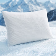 RoomSense Cooling Memory Foam Pillow Pillows 1 Pack, Anti-Flattening Bed Pillows for Hot Sleepers, Adjustable XFKF-PL-1169R-WH