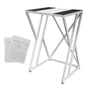 Dryer Stand Over Front Loading Washing Machine, 100kg Heavy Duty Steel Stacking Kit, 102x67x60cm Space Saving XFYA-DS-WH