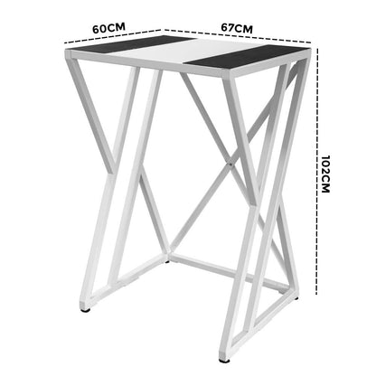 Dryer Stand Over Front Loading Washing Machine, 100kg Heavy Duty Steel Stacking Kit, 102x67x60cm Space Saving XFYA-DS-WH