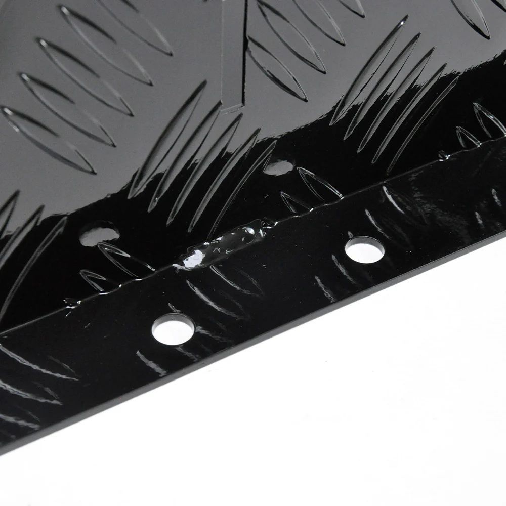 Alpen Outdoor Base 2mm Aluminum Diesel Heater Fuel Tank Cover, Heavy Duty Protective Guard for 10L 15L Tanks, XFYA-TC-L-BK