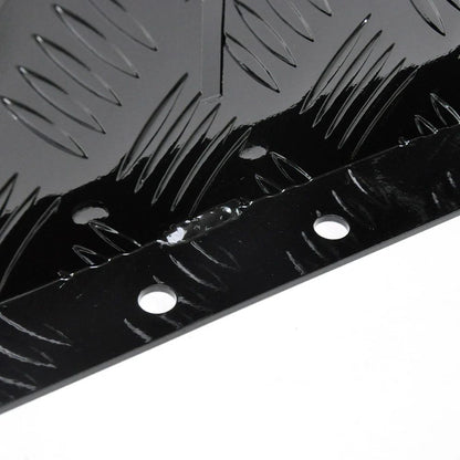 Alpen Outdoor Base 2mm Aluminum Diesel Heater Fuel Tank Cover, Heavy Duty Protective Guard for 10L 15L Tanks, XFYA-TC-L-BK