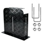 Alpen Outdoor Base 2mm Aluminum Diesel Heater Fuel Tank Cover, Heavy Duty Protective Guard for 10L 15L Tanks, XFYA-TC-LR-BK