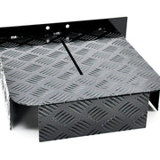 Alpen Outdoor Base 2mm Aluminum Diesel Heater Fuel Tank Cover, Heavy Duty Protective Guard for 10L 15L Tanks, XFYA-TC-LR-BK