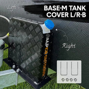 Alpen Outdoor Base 2mm Aluminum Diesel Heater Fuel Tank Cover, Heavy Duty Protective Guard for 10L 15L Tanks, XFYA-TC-LR-BK