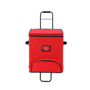 Jingle Jollys Christmas Baubles Storage Cart Roller 125 Dividers XM-BAUBLES-BAG-RD-ROLLER