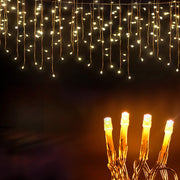 32M Christmas Lights Icicle Light 960 LED Warm White Jingle Jollys XM-LED-960-IC-WW-40M-SLA