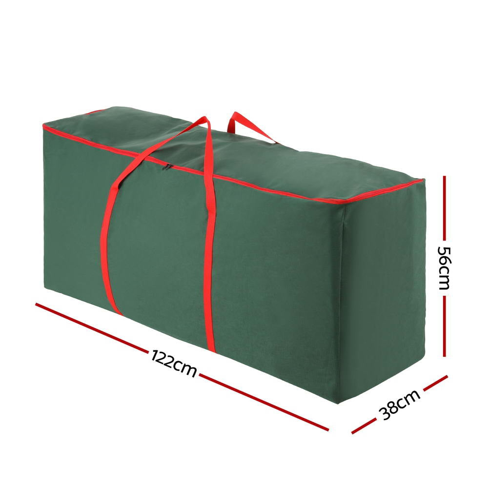 Jingle Jollys Christmas Tree Storage Bag Fits Up to 8ft Tree Xmas Bag Green XM-TR-7FT-BAG-GR