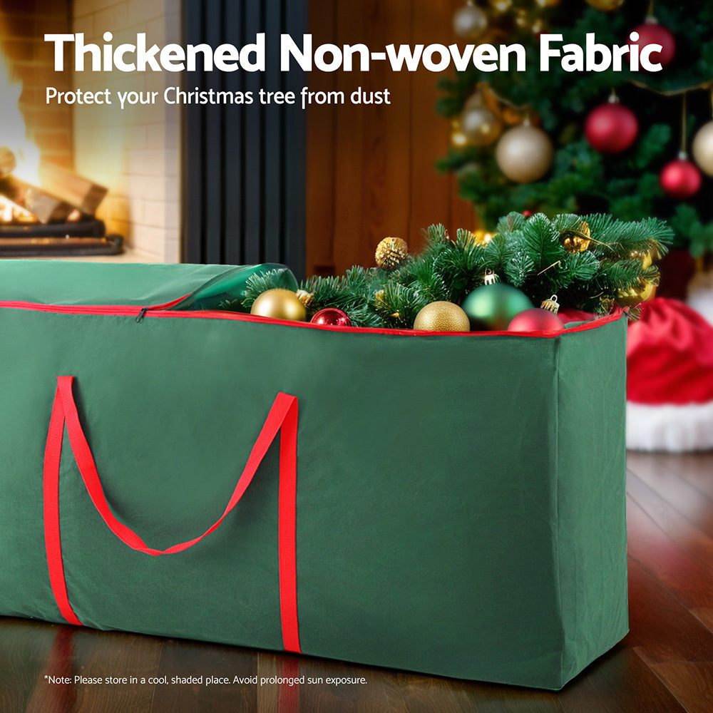 Jingle Jollys Christmas Tree Storage Bag Fits Up to 8ft Tree Xmas Bag Green XM-TR-7FT-BAG-GR