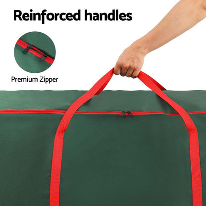 Jingle Jollys Christmas Tree Storage Bag Fits Up to 8ft Tree Xmas Bag Green XM-TR-7FT-BAG-GR