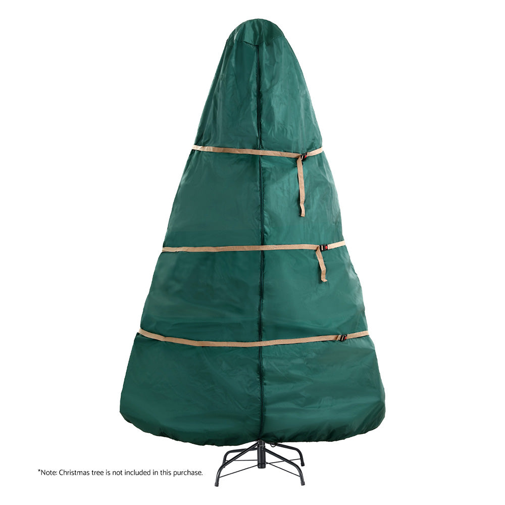 Jingle Jollys Christmas Tree Storage Bag Fits Up to 9ft Tree Xmas Bag Green XM-TR-9FT-BAG-GR