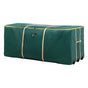 Jingle Jollys Christmas Tree Storage Bag Up to 10ft Visible Handle Wheels Green XM-TR-BAG-3ROLLER-GR