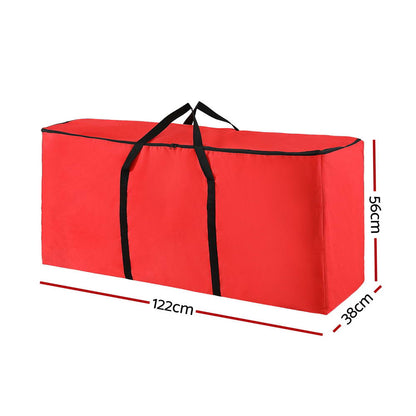 Jingle Jollys Christmas Tree Storage Bag Fits Up to 8ft Tree Xmas Bag Red XM-TR-BAG-RD