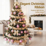 Jingle Jollys Christmas Tree Decoration Set Ribbon Baubles Ornaments Party 34pcs XM-TR-BALL-RB-PKGD
