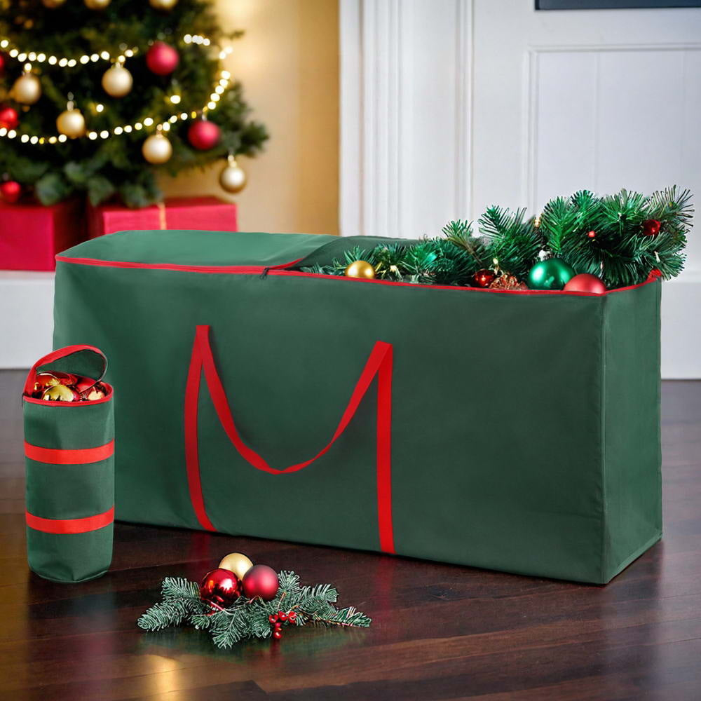 Jingle Jollys Christmas Tree Baubles Storage Bag Set Ornaments Container Box XM-TR-BAUBLES-BAG-COMBO