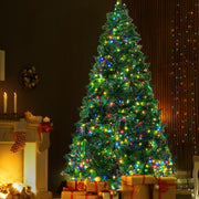 Jingle Jollys Christmas Tree 2.1m Xmas Tree Decoration 8 Light Mode Multi Colour XM-TR-E-WELL-7F-MC