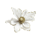Jingle Jollys 14Pcs Christmas Tree Flower Set Xmas Garland Wreath Magnolia White XM-TR-FLOWER-14PCS-WH