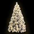 Jingle Jollys Christmas Tree 1.8M Xmas Tree with 350 LED Lights Snowy Tips XM-TR-FULL-6FT-GS-LED