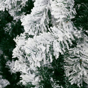 Jingle Jollys Christmas Tree 2.1M Xmas Trees Decorations Snowy 1106 Tips XM-TR-FULL-7F-GS