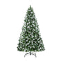 Jingle Jollys 2.7M Christmas Tree with Pine Needle Snowy Xmas Tree 1765 Tips XM-TR-FULL-9F-PINE-SNOW