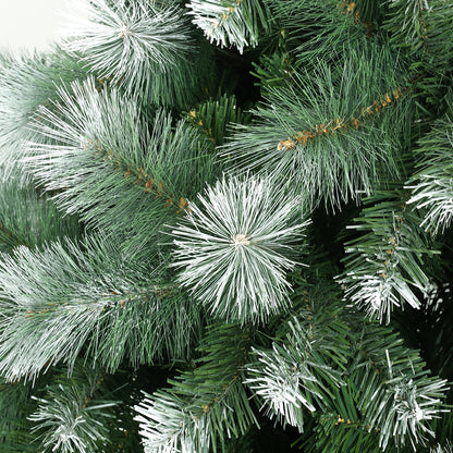 Jingle Jollys 2.7M Christmas Tree with Pine Needle Snowy Xmas Tree 1765 Tips XM-TR-FULL-9F-PINE-SNOW