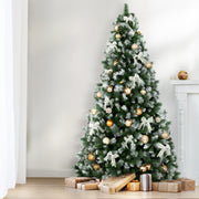 Jingle Jollys 2.7M Christmas Tree with Pine Needle Snowy Xmas Tree 1765 Tips XM-TR-FULL-9F-PINE-SNOW