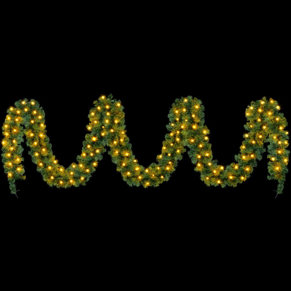 Jingle Jollys 10M Christmas Garland LED Lights Party Xmas Decorations 700 TIPS XM-TR-GAR-10M-LED